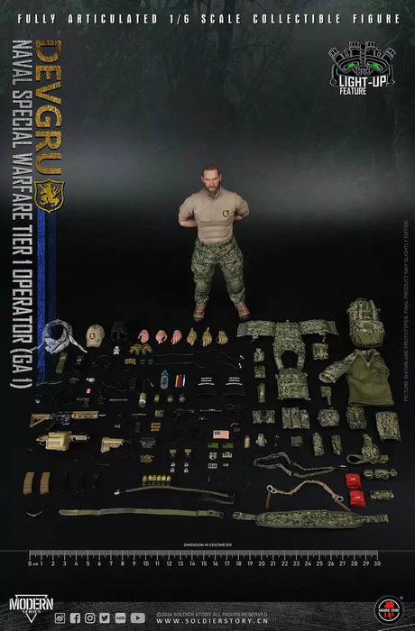 Pre-order 1/6 SoldierStory SS135 Naval Special Warfare Tier 1 Team Leader (A/B)