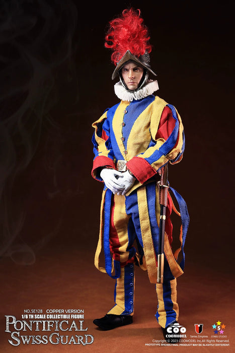 In-stock1/6 Coomodel Pontifical Swiss Guard Exclusive Cupronickel SE128/SE129