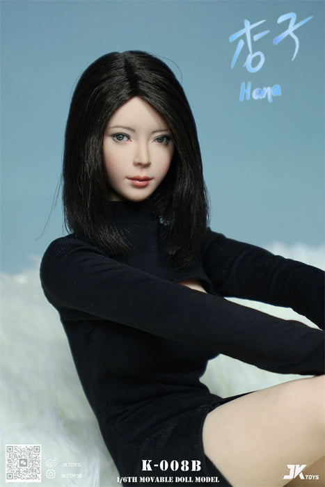 Pre-order 1/6 JKTOYS K-008 Hana Female Head Sculpt