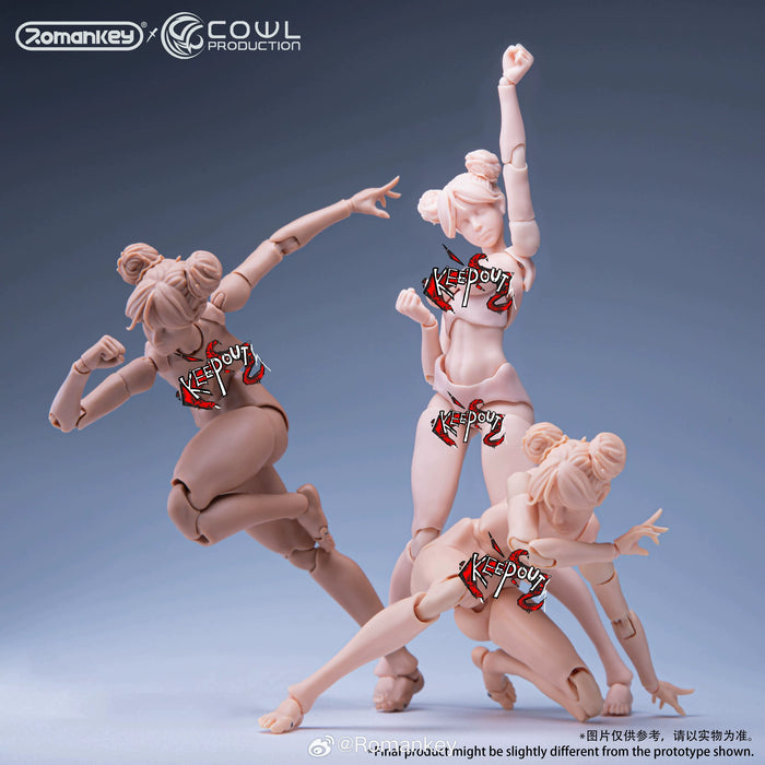 Pre-order 1/12 Romankey X COWL Female body