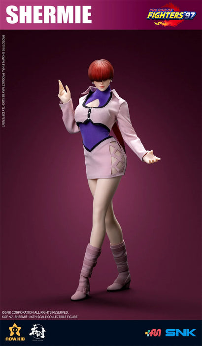 In-stock 1/6 TUNSHI Studio TS-XZZ-007 KOF97' SHERMIE Action Figure