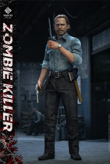 In-stock 1/6 Present Toys SP53 Zombie Killer Action Figure
