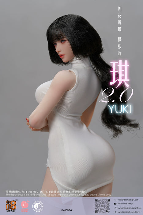 Pre-order 1/6 i8TOYS H007A Yuki 2.0 Female Head Sculpt W/ Adjustable Eyes