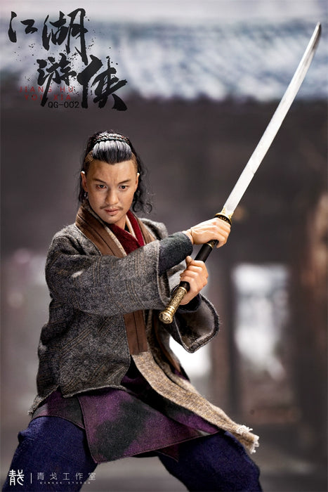 In-stock 1/6 QINGGE STUDIO QG-002 Wandering Swordsman Action Figure