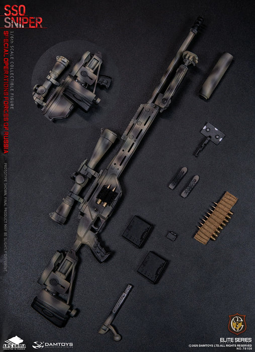 Pre-order 1/6 DAMTOYS 78108 SPECIAL OPERATIONS FORCES OF RUSSIA (SSO) SNIPER