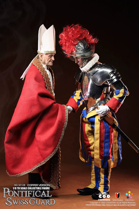 In-stock1/6 Coomodel Pontifical Swiss Guard Exclusive Cupronickel SE128/SE129
