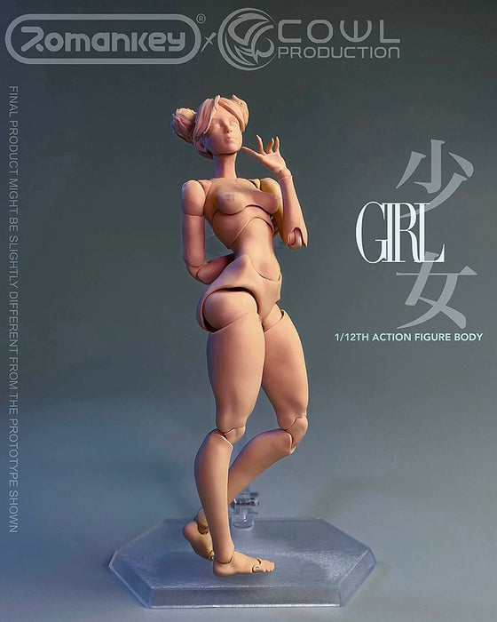 Pre-order 1/12 Romankey X COWL Female body