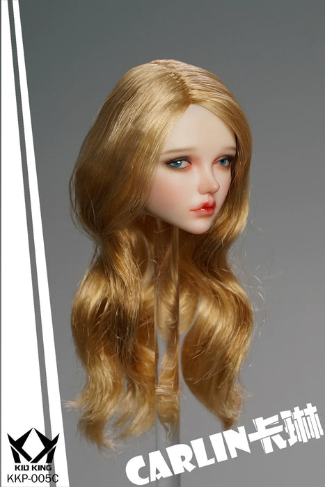 In-stock 1/6 KID KING KKP005 CARLIN head sculpt H#pale