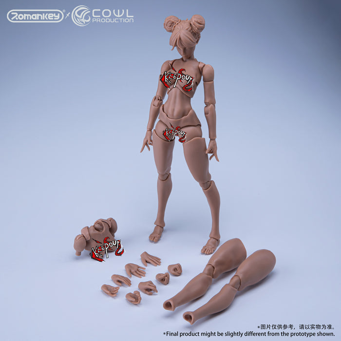 Pre-order 1/12 Romankey X COWL Female body