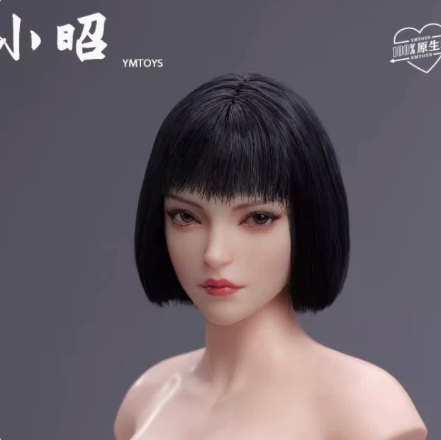 In-stock 1/6 YMTOYS YMT106 Xiao Zhao Female Head Sculpt H#pale