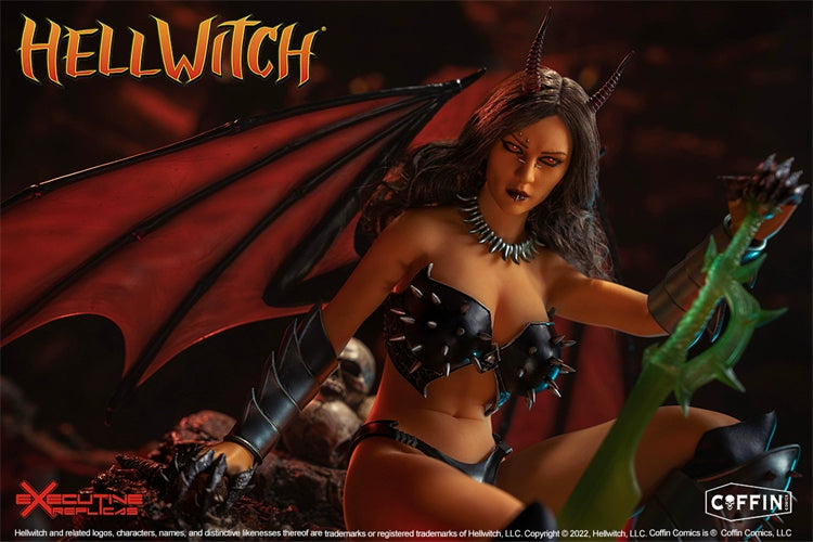 Pre-order 1/6 Executive Replicas ERCCHW02 COFFIN COMICS - HELLWITCH Figure