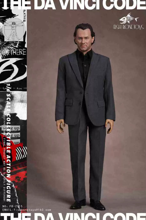 In-stock 1/6 FISH BONE TOYS FB-Z015 The Professor Action Figure