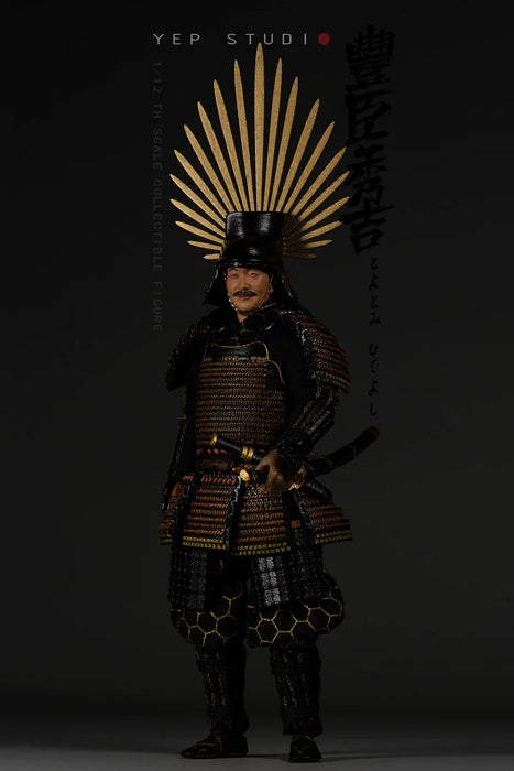 In-stock 1/12 Yep Studio NO.0009 TaiKo-Toyotomi Hideyoshi Action Figure