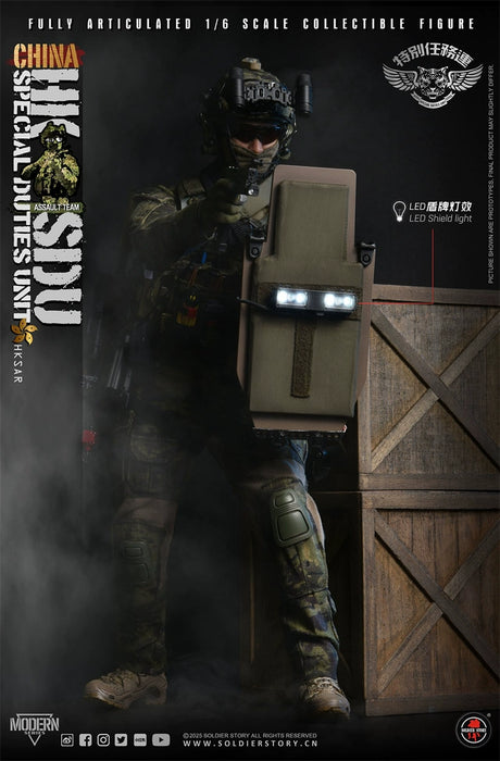 Pre-order 1/6 SoldierStory SS-143 SOLDIER STORY China HK SDU Assault Rifleman Figure