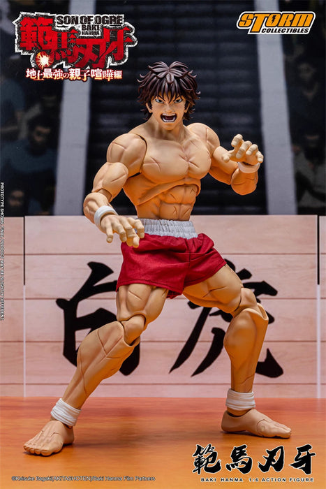 Pre-order 1/6 Storm Collectibles KIBK07 BAKI HANMA Action Figure