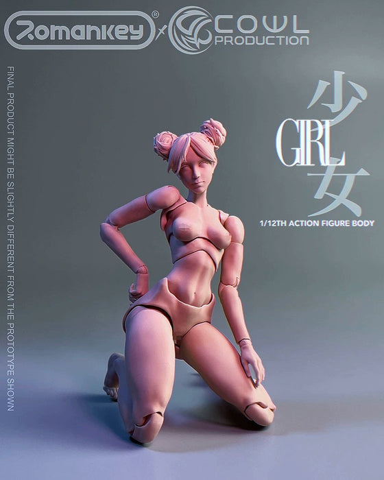 Pre-order 1/12 Romankey X COWL Female body