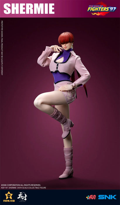 In-stock 1/6 TUNSHI Studio TS-XZZ-007 KOF97' SHERMIE Action Figure