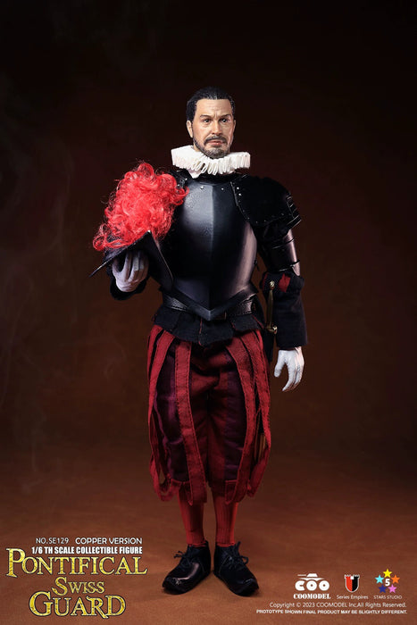 In-stock1/6 Coomodel Pontifical Swiss Guard Exclusive Cupronickel SE128/SE129