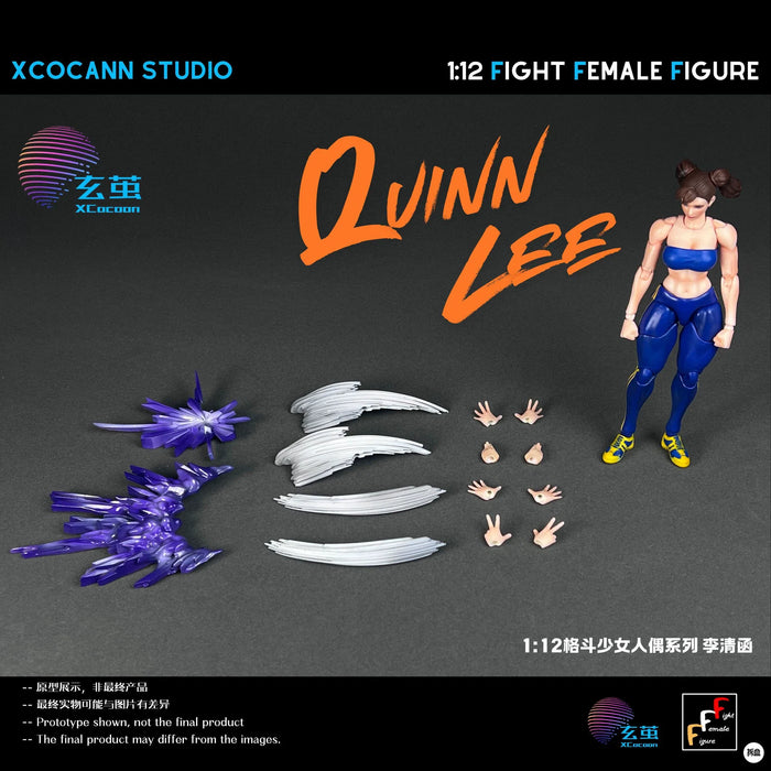 Pre-order 1/12 XCOCANN Studio PJ01 Quinn Lee Figure & PJ01 Block Accessory