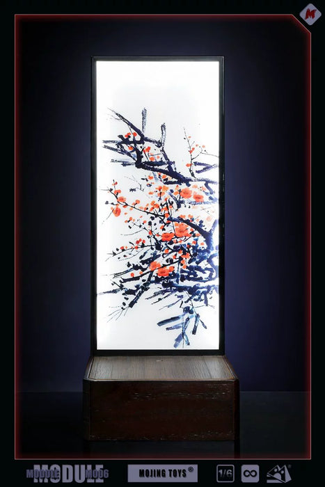 In-stock 1/6 mOjingToys M006 Japanese Style Screen Platform Diorama