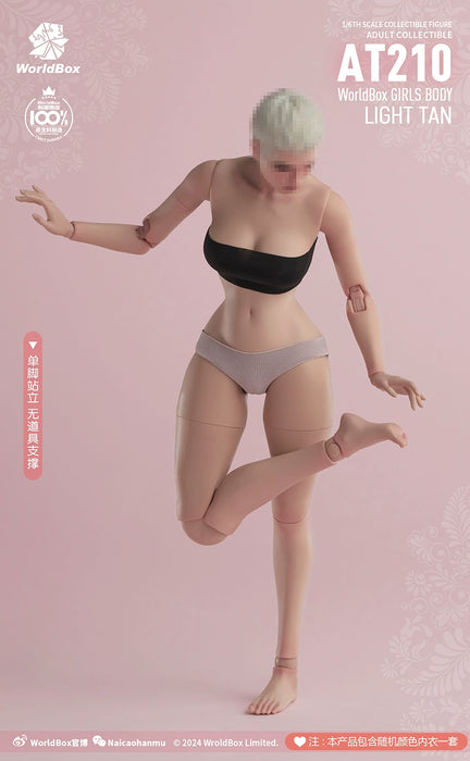 In-stock 1/6 WORLDBOX AT210 Hourglass Figure Female Body