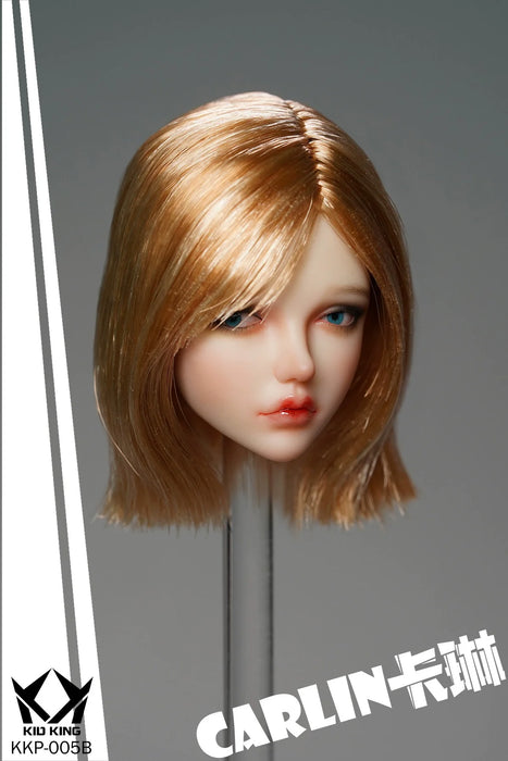 In-stock 1/6 KID KING KKP005 CARLIN head sculpt H#pale