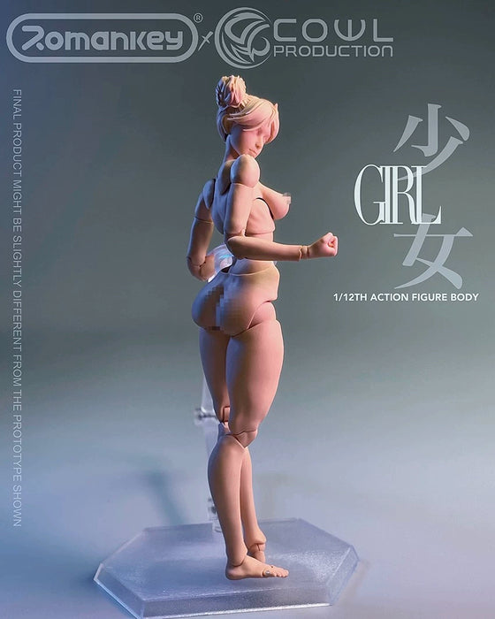 Pre-order 1/12 Romankey X COWL Female body