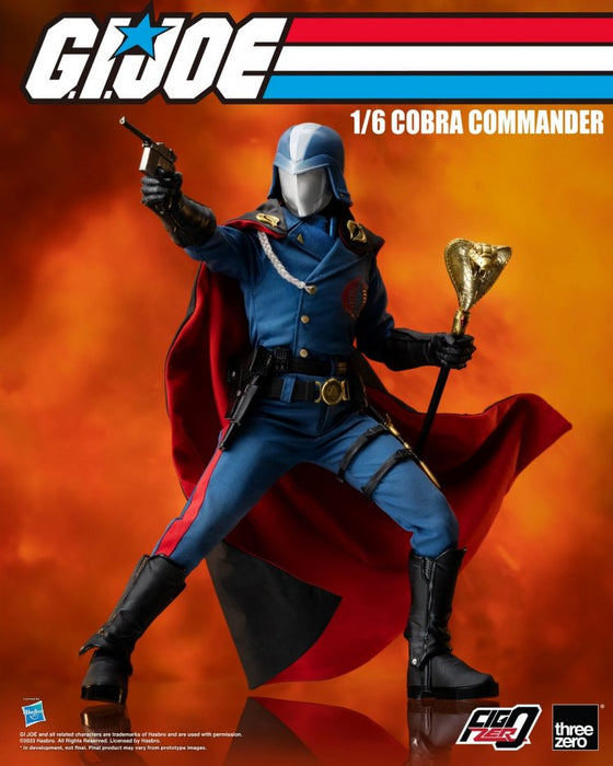 Pre-order 1/6 ThreeZero 3Z0315 G.I. Joe Cobra Commander Action Figure