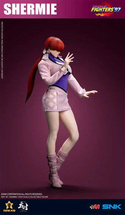 In-stock 1/6 TUNSHI Studio TS-XZZ-007 KOF97' SHERMIE Action Figure