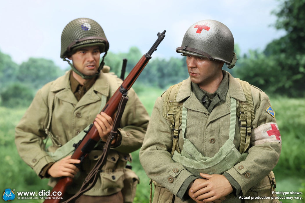 In-stock 1/6 DID A80189 WWII US 2nd Ranger Battalion Series 7 – Medic Wade
