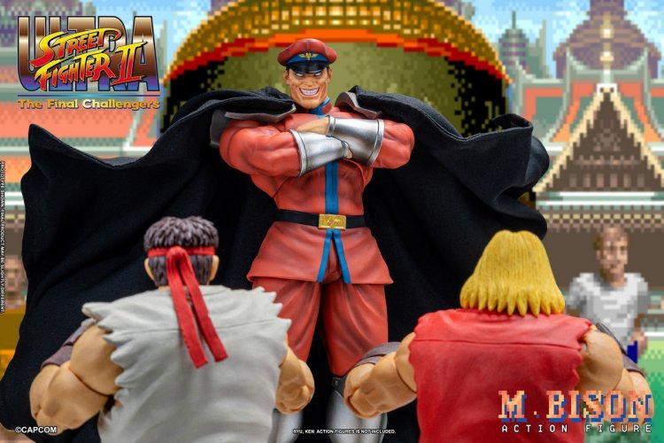 Pre-order 1/12 Storm Collectibles M. BISON (ULTRA STREET FIGHTER II) Action Figure