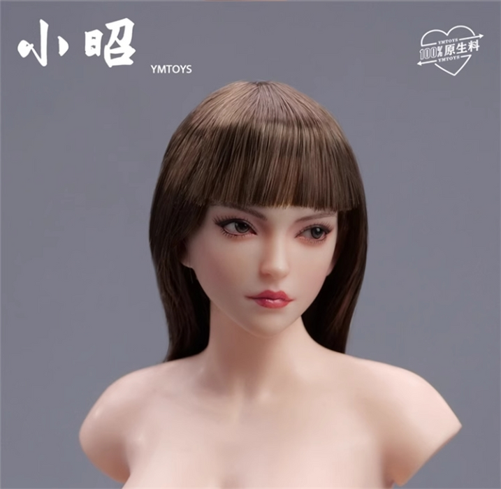 In-stock 1/6 YMTOYS YMT106 Xiao Zhao Female Head Sculpt H#pale
