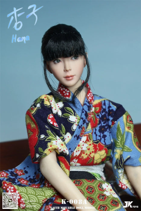 Pre-order 1/6 JKTOYS K-008 Hana Female Head Sculpt