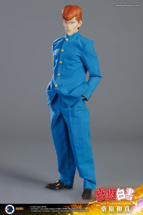 In-stock 1/6 ASMUS TOYS YUYU004A Yu Yu Hakusho Kazuma Kuwabara Figure