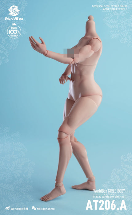 In-stock 1/6 Worldbox AT206 Muscular Female Body