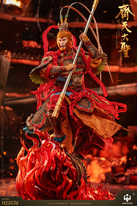 In-stock 1/6 HAOYU TOYS H22036 Monkey King Tiangong Riot Version