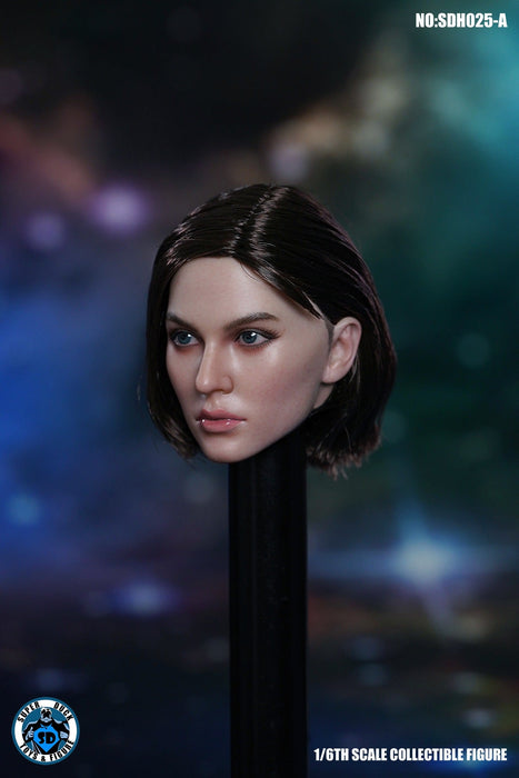 In-stock 1/6 SUPER DUCK SDH025 Russian Model Head Sculpt H#Suntan