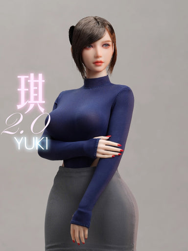 Pre-order 1/6 i8TOYS H007A Yuki 2.0 Female Head Sculpt W/ Adjustable Eyes