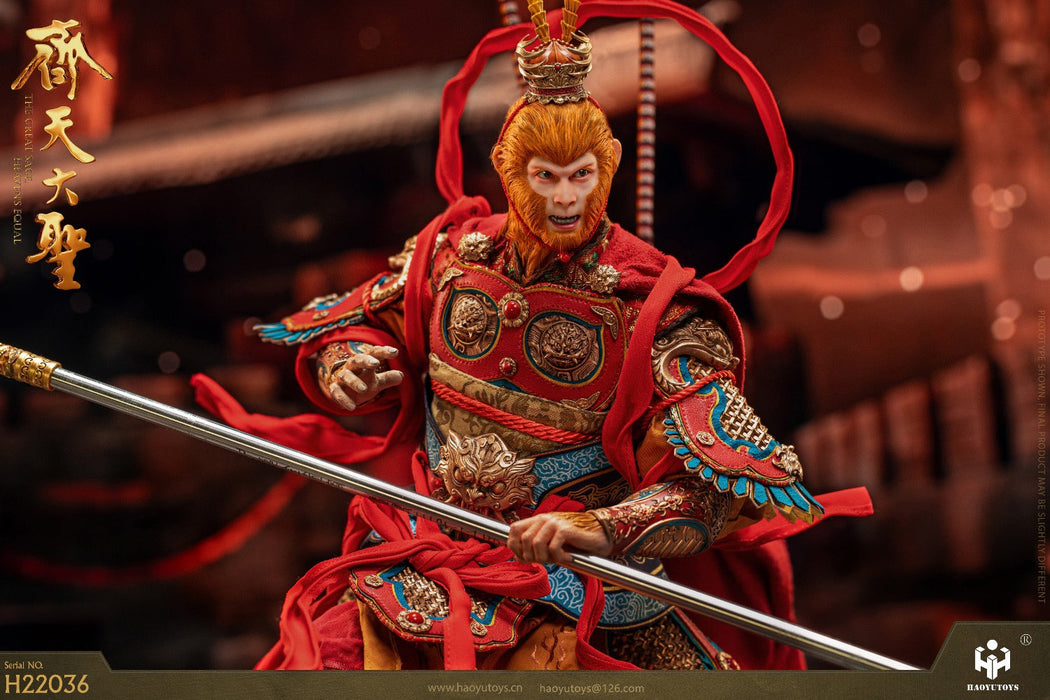 In-stock 1/6 HAOYU TOYS H22036 Monkey King Tiangong Riot Version