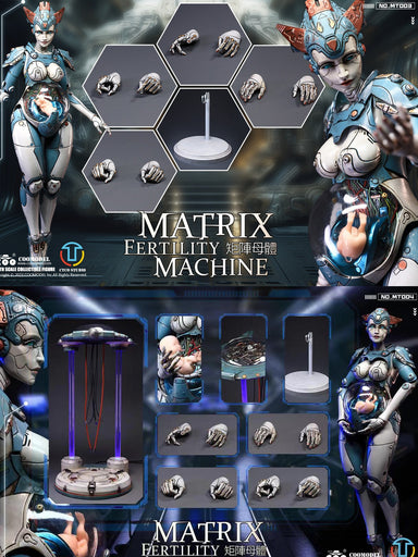 Pre-order 1/6 COOMODEL MATRIX - FERTILITY MACHINE MT003 & MT004 Action Figure