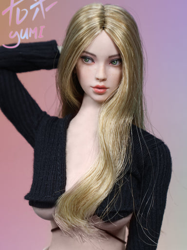 In-stock 1/6 JKTOYS K-006 Yumi Female Head Sculpt