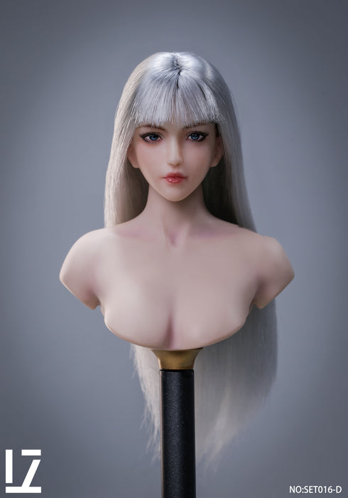 Pre-order 1/6 LZTOYS SET016 Female Head Sculpt "Yue"