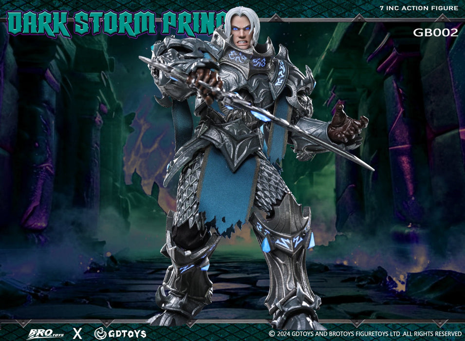 In-stock  GDTOYS X BROTOYS GB002 Dark Storm Prince 7 inch