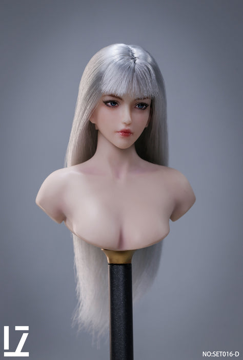 Pre-order 1/6 LZTOYS SET016 Female Head Sculpt "Yue"