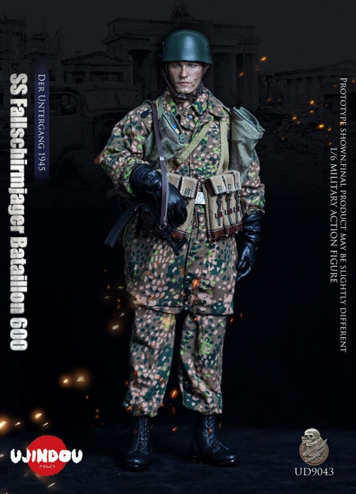 In-stock 1/6 UJINDOU UD9043 SS Fallschirmjager Bataillon 600