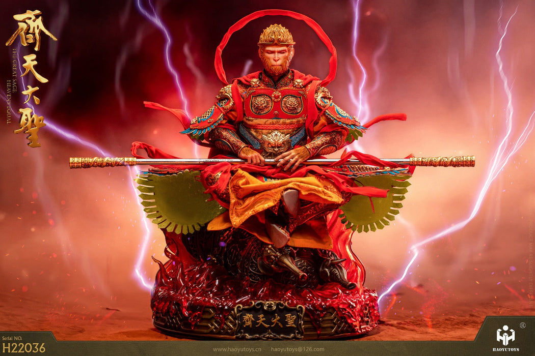 In-stock 1/6 HAOYU TOYS H22036 Monkey King Tiangong Riot Version