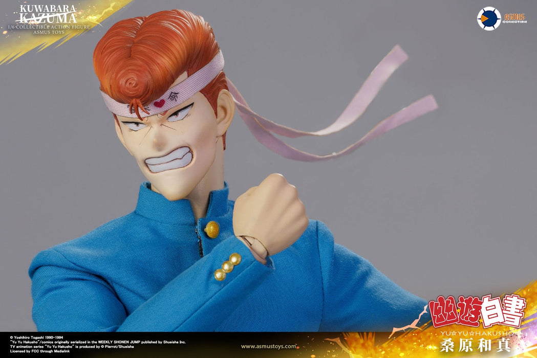 In-stock 1/6 ASMUS TOYS YUYU004A Yu Yu Hakusho Kazuma Kuwabara Figure