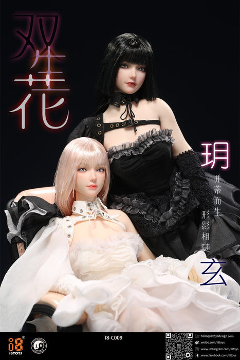 In-stock 1/6 I8TOYS Twin Blossoms C009 Action Figure