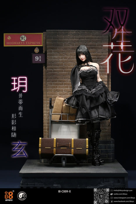 In-stock 1/6 I8TOYS Twin Blossoms C009 Action Figure