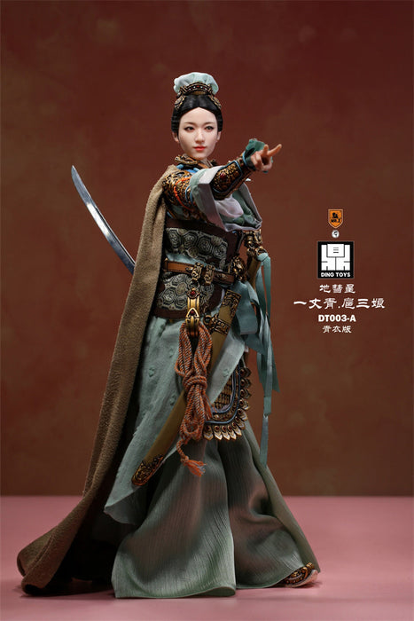In-stock 1/6 Mr.Z x DING TOYS DT003 Hu San Niang Action Figure